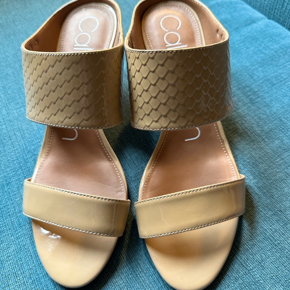 Calvin Klein Slip On Heels